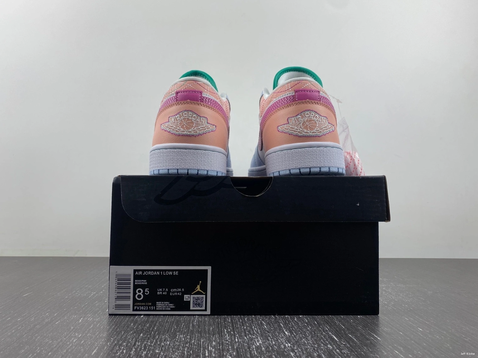 Sashiko Jordan 1 FV3623-151 Air Low Multi-Color 0515